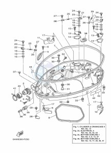 F350AETU drawing BOTTOM-COVER-1