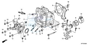 SH125RC drawing CYLINDER HEAD