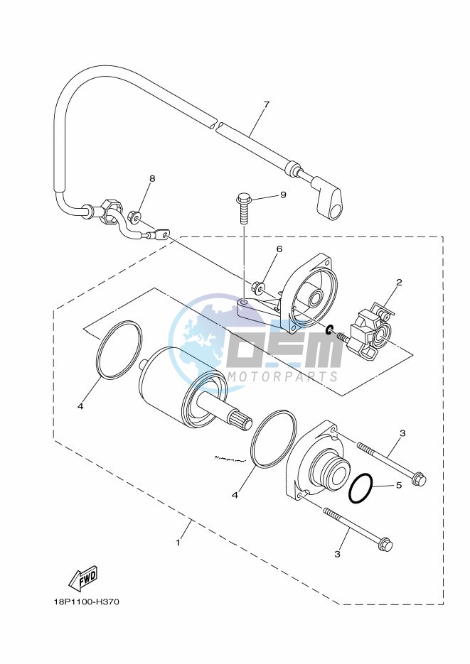 STARTING MOTOR