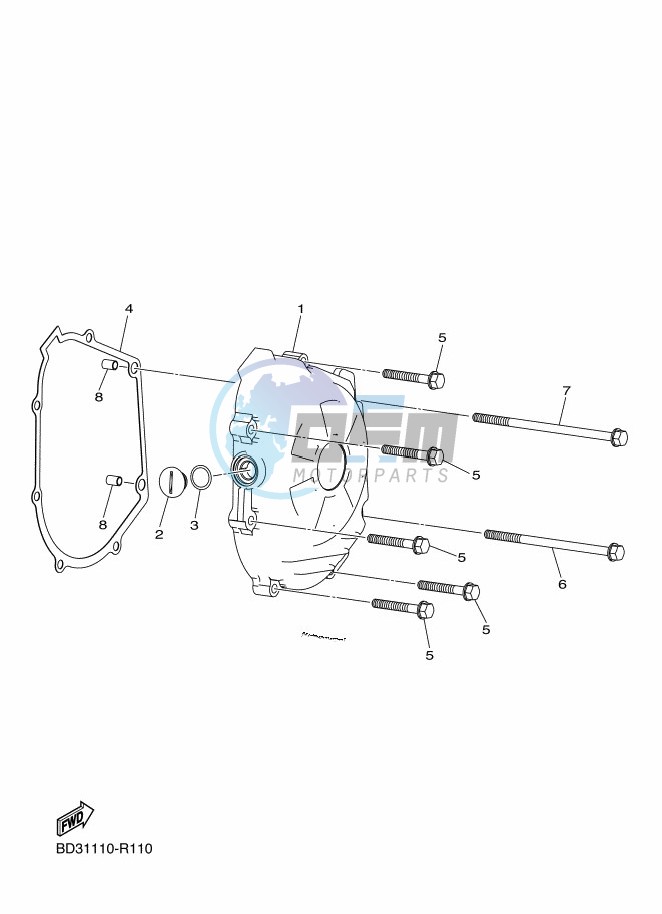 CRANKCASE COVER 1