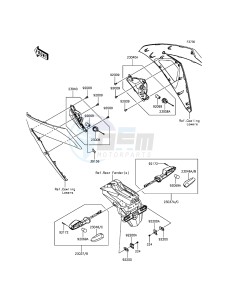 NINJA_300_ABS EX300BDF XX (EU ME A(FRICA) drawing Turn Signals