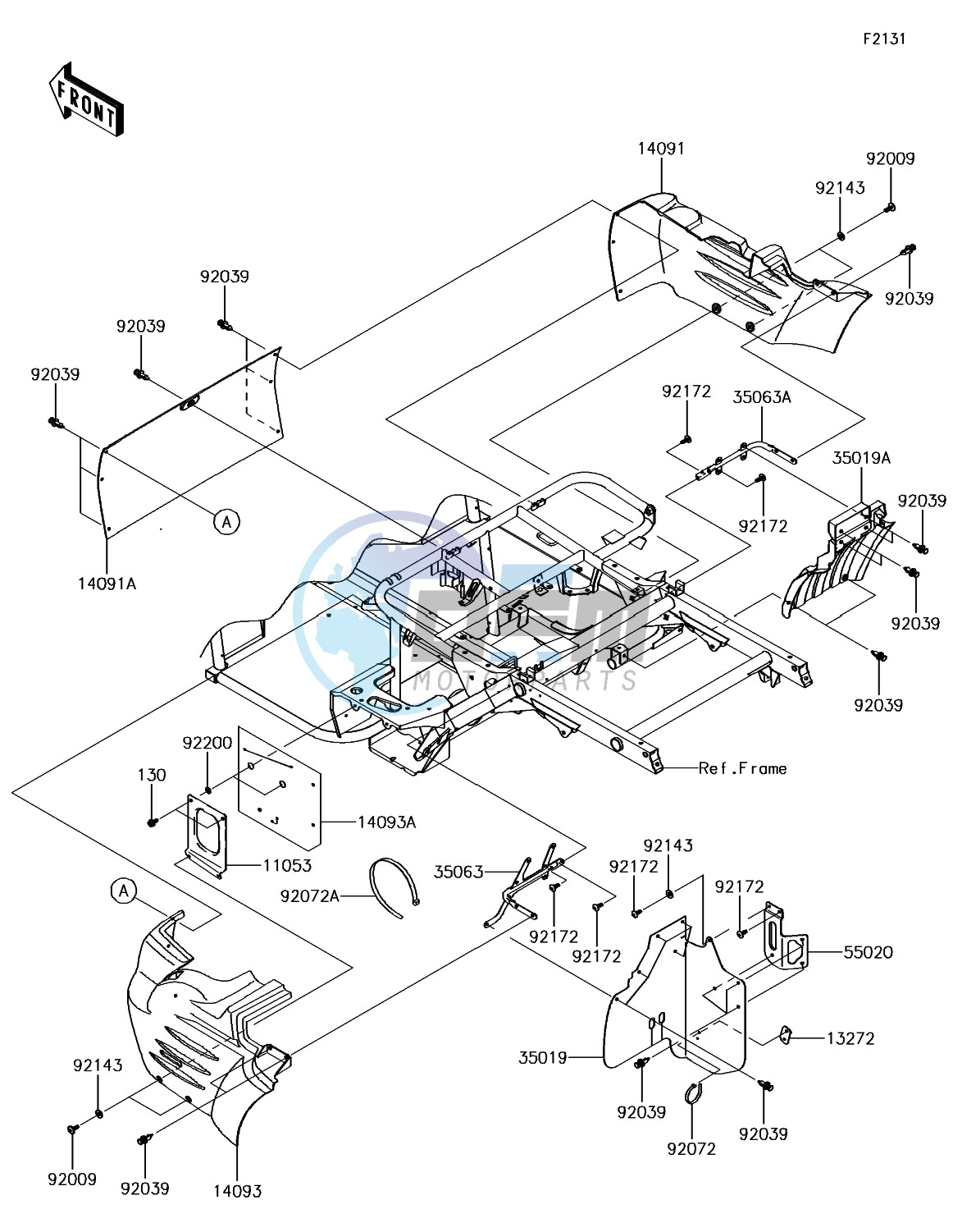 Frame Fittings(Rear)