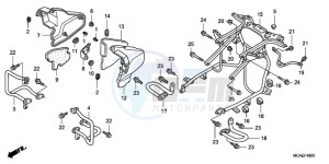 GL18009 Korea - (KO / AB) drawing ENGINE GUARD