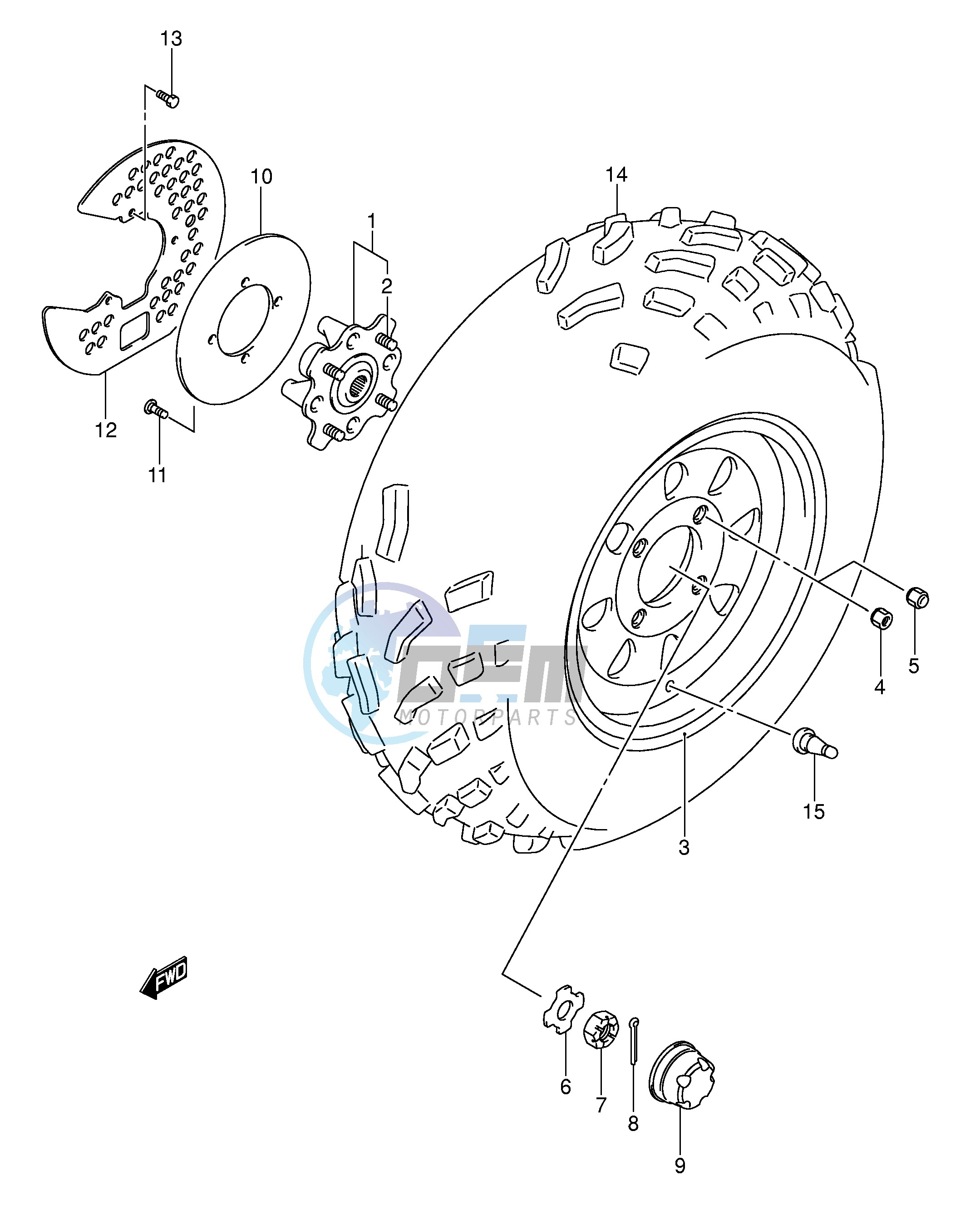 FRONT WHEEL