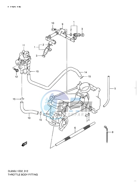 THROTTLE BODY FITTING