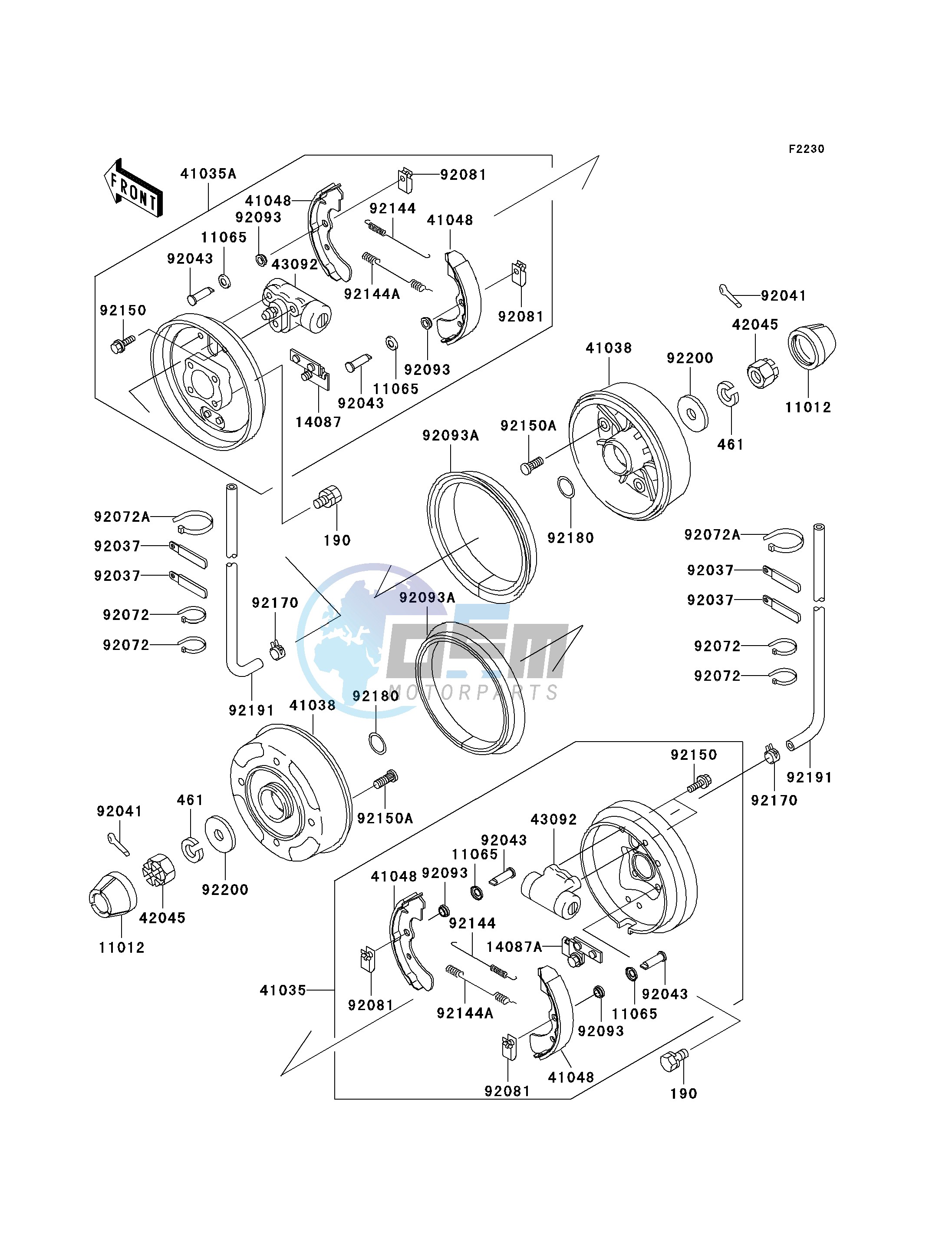 FRONT HUBS_BRAKES