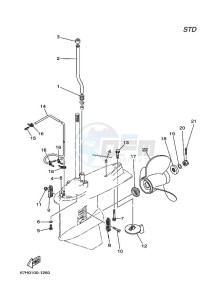 150FETOL drawing PROPELLER-HOUSING-AND-TRANSMISSION-2