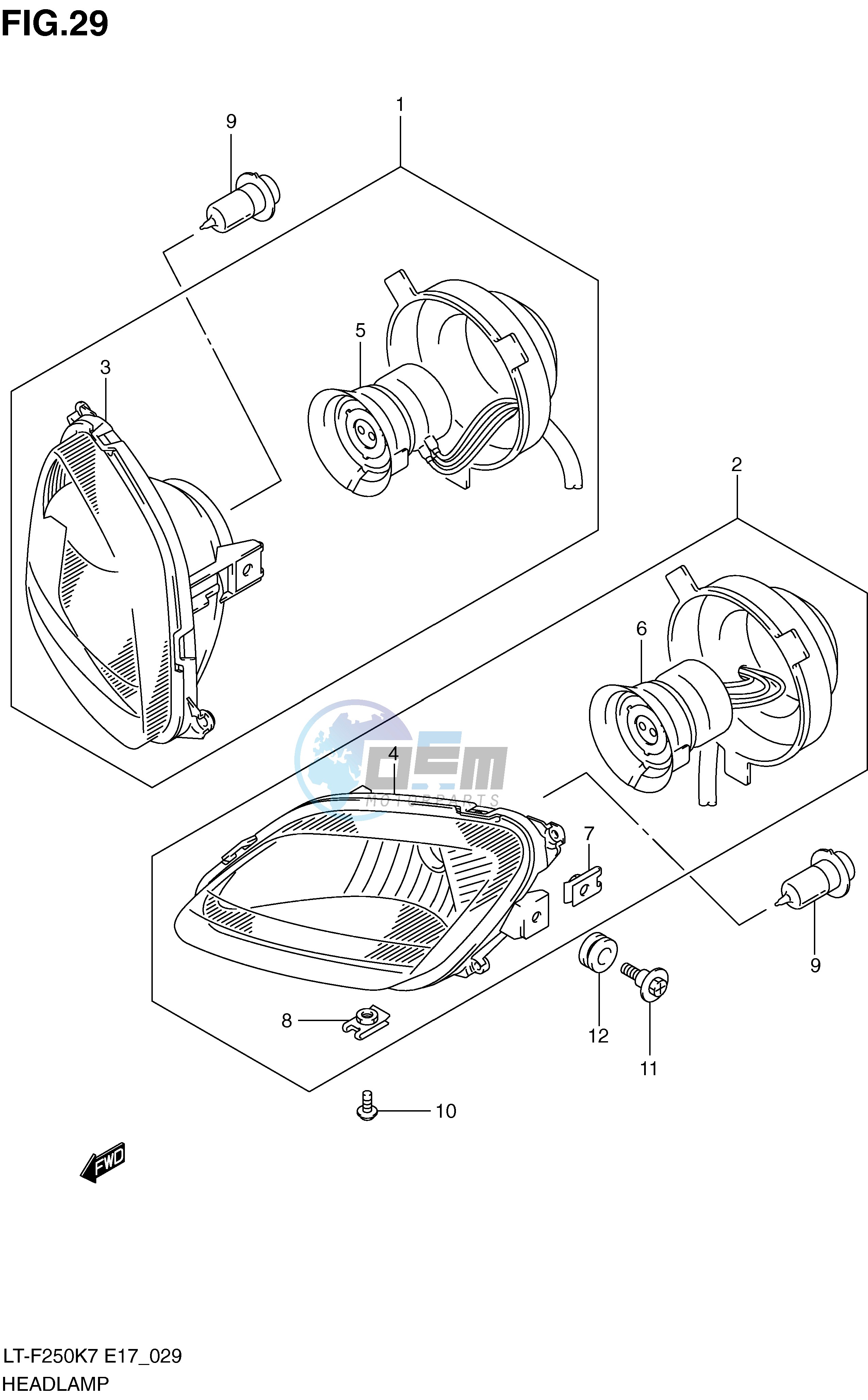 HEADLAMP (E17,E24)