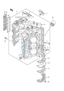 DF 300A drawing Cylinder Block