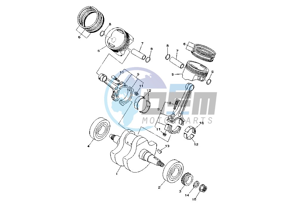 CRANKSHAFT PISTON