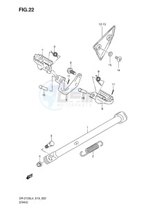 DR-Z125 EU drawing STAND