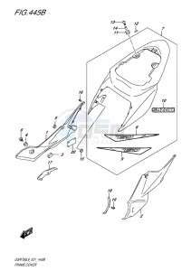 GSR750 EU drawing FRAME COVER (FOR YSF)