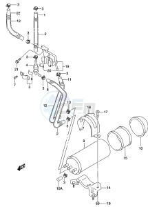 GZ250 (K3) drawing EVAPO SYSTEM (P33)