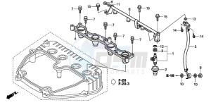 CBR1000RR drawing INJECTOR