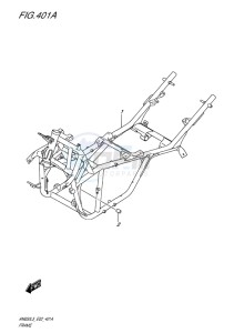 AN650Z ABS BURGMAN EXECUTIVE EU drawing FRAME