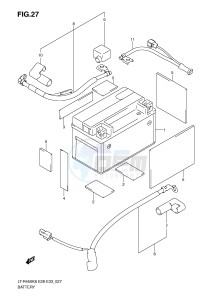 LT-R450 (E28-E33) drawing BATTERY