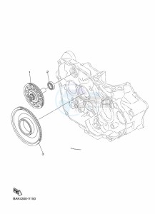 WR250F (BAKD) drawing STARTER CLUTCH