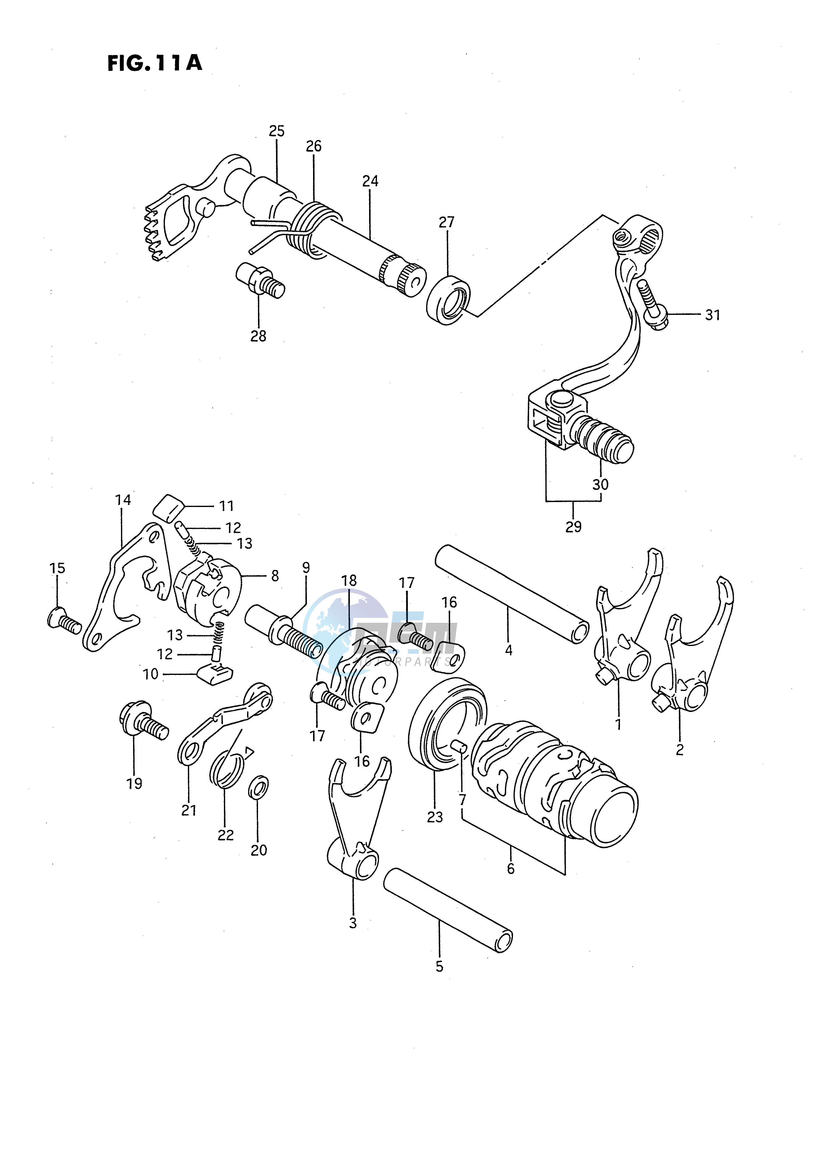 GEAR SHIFTING (MODEL K L M N P R S)