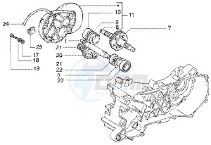 DNA GP EXPERIENCE 50 drawing Rear wheel shaft