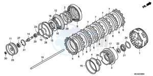 GL18009 Europe Direct - (ED / AB NAV) drawing CLUTCH