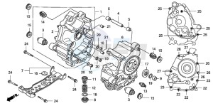 FJS400D SILVER WING drawing CRANKCASE