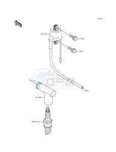 KDX 250 D [KDX250] (D1-D4) [KDX250] drawing IGNITION SYSTEM