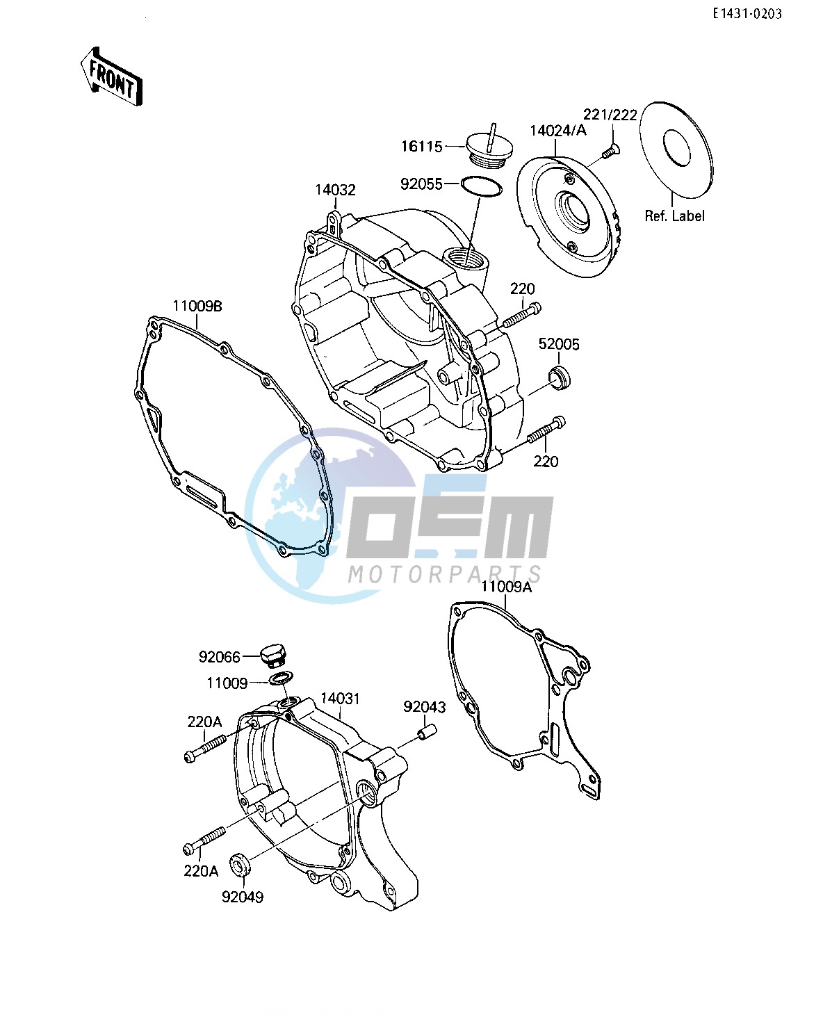 ENGINE COVER-- S- -