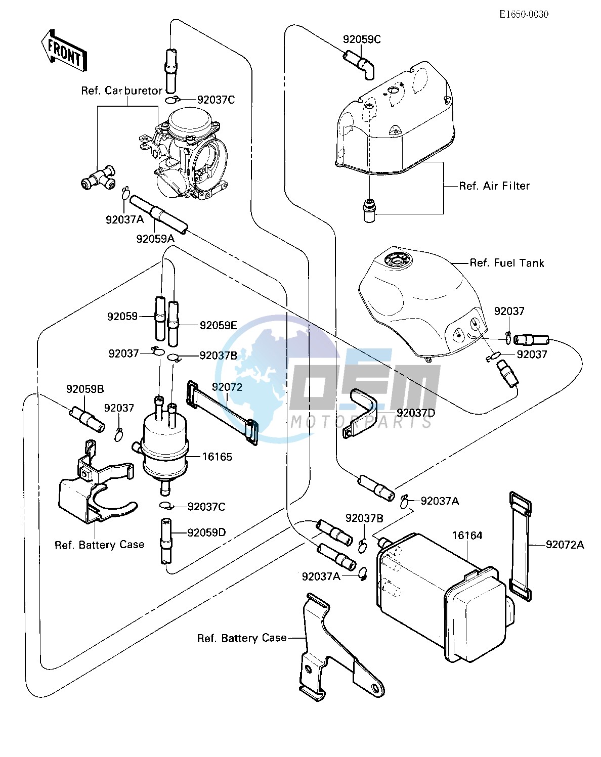 FUEL EVAPORATIVE SYSTEM