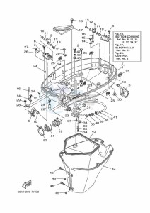 FL115AETX drawing BOTTOM-COVER