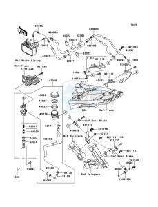 1400GTR ZG1400A8F FR GB XX (EU ME A(FRICA) drawing Rear Master Cylinder