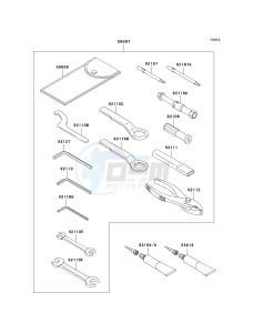 ER 650 A [ER-6N (AUSTRALIAN] (A6F-A8F) A8F drawing OWNERS TOOLS