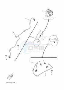 GPD125-A NMAX-125 (BALD) drawing TAILLIGHT