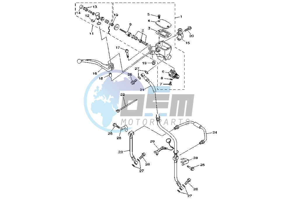 FRONT MASTER CYLINDER