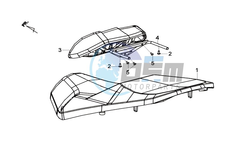 BUDDYSEAT / REAR LUGGAGE FRAME /