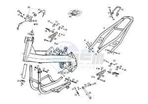 GP 1 EURO2 - 50 cc drawing FRAME