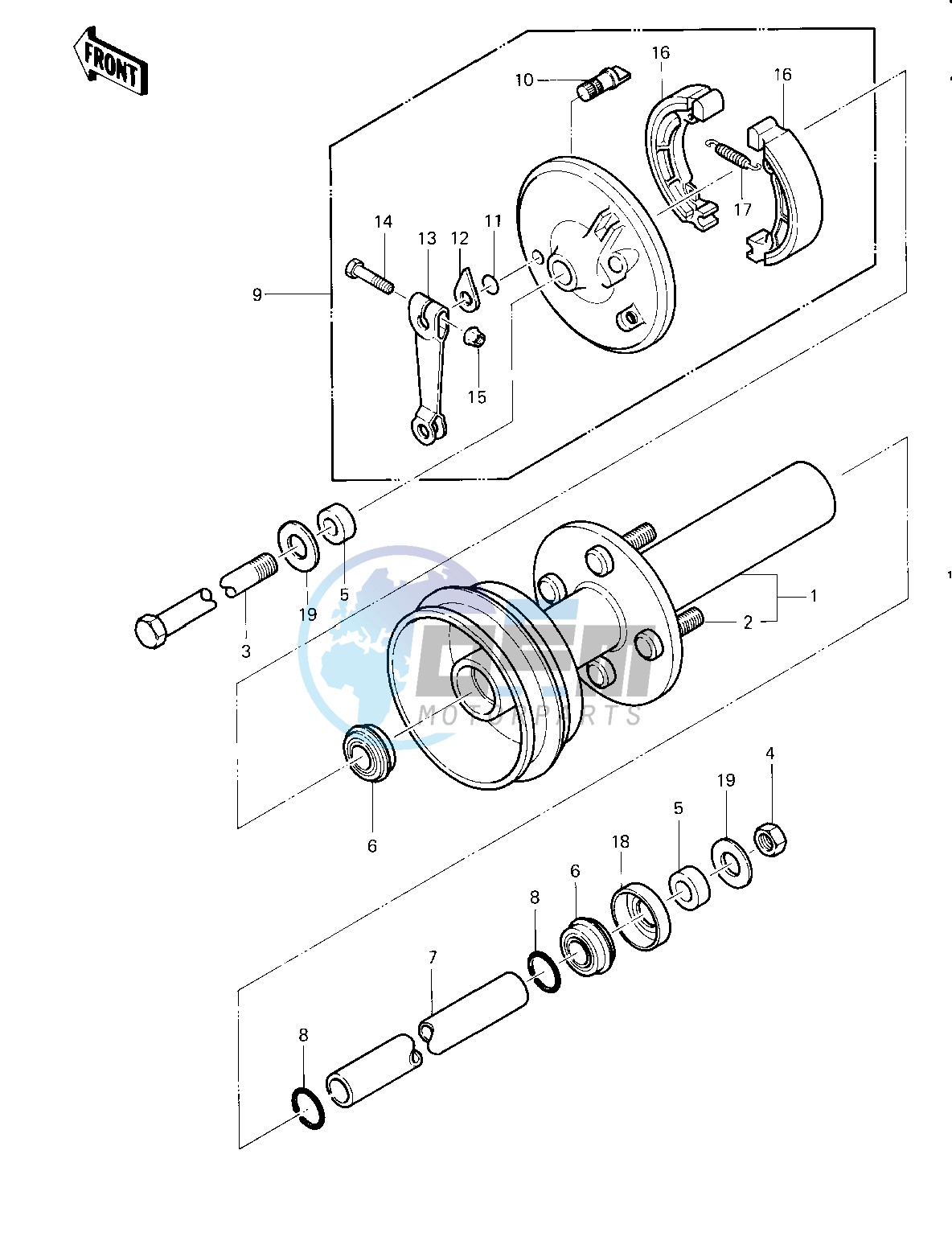 FRONT HUB_BRAKE