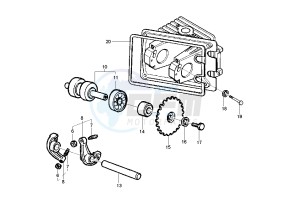 SKIPPER 4T 125-150 drawing Camshaft