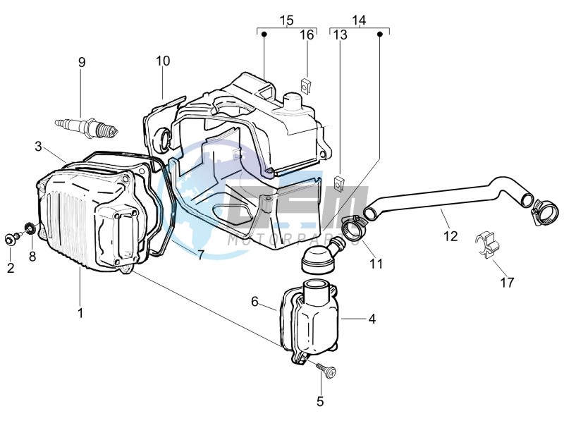 Cylinder head cover