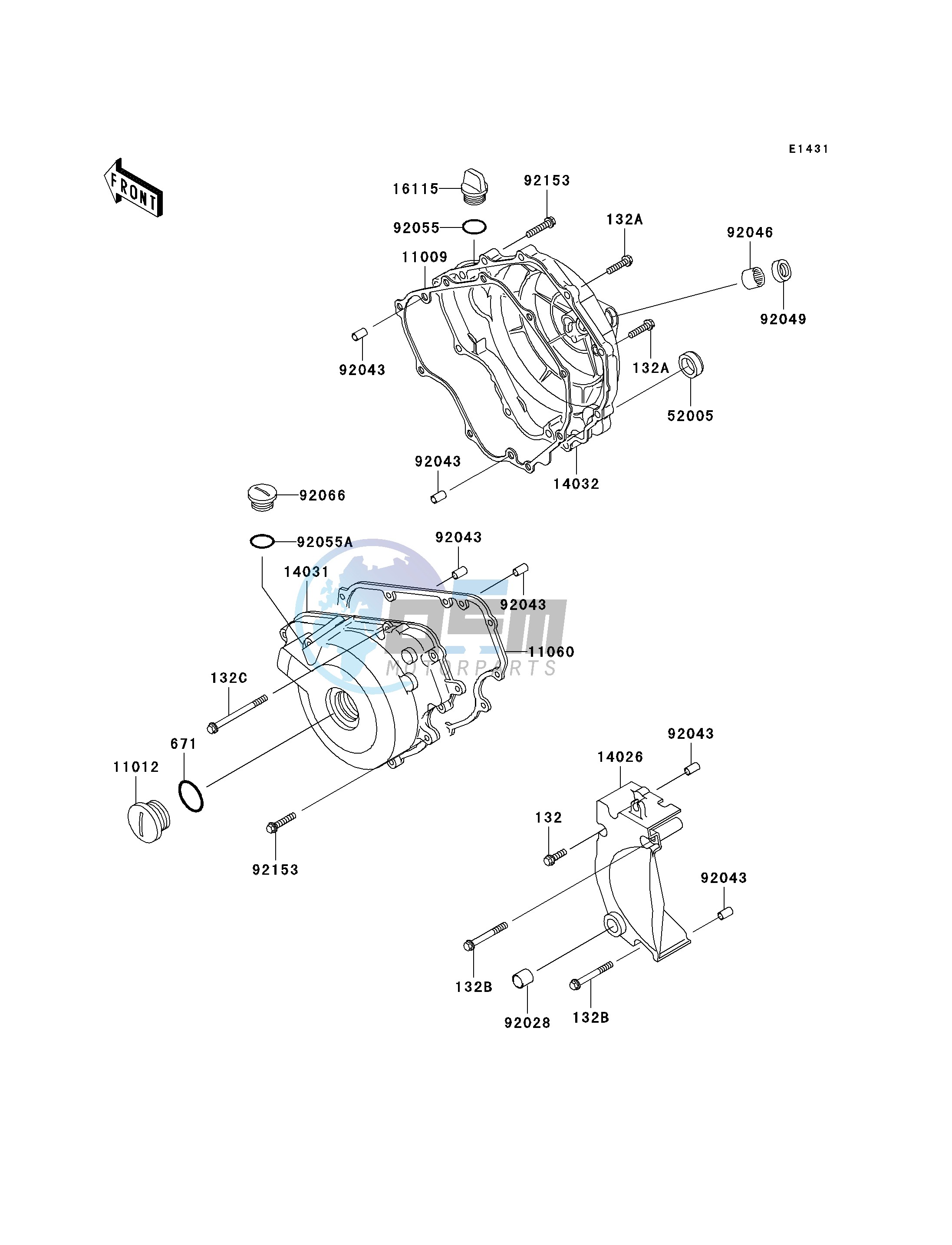 ENGINE COVER-- S- -