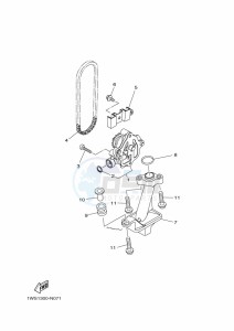 MT-07 MTN690-A (B4CS) drawing OIL PUMP