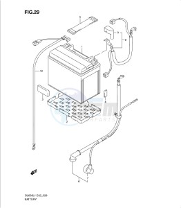 DL650 drawing BATTERY (DL650L1 E24)