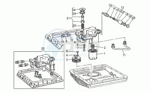 Sport 1100 Iniezione Iniezione drawing Oil filter