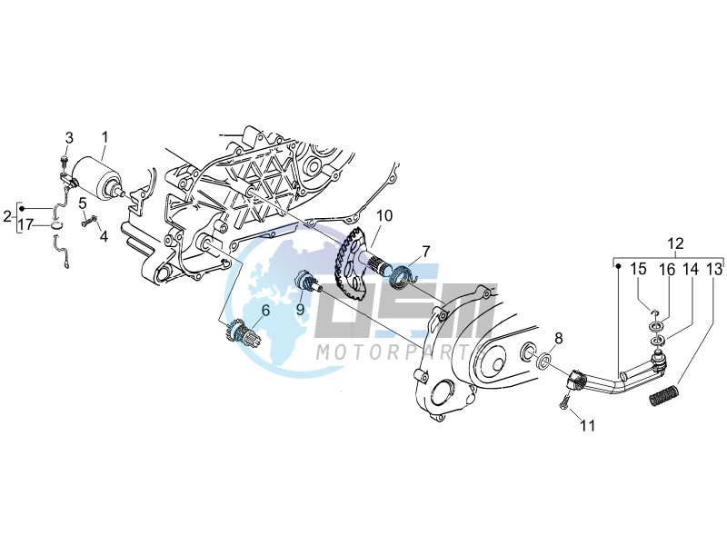 Starter - Electric starter