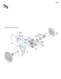 BRUTE FORCE 750 4x4i EPS KVF750GHF EU drawing Optional Parts