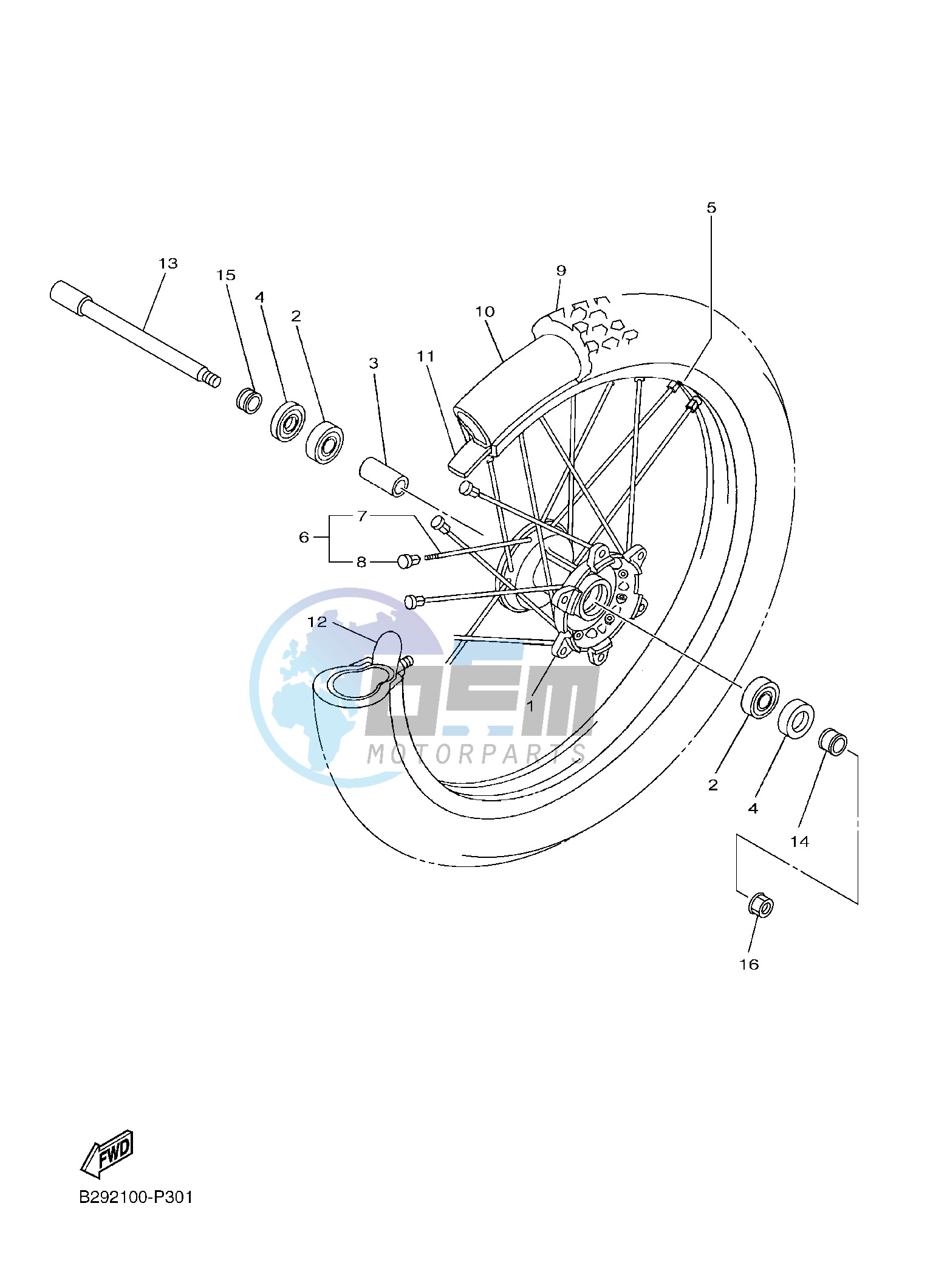 FRONT WHEEL