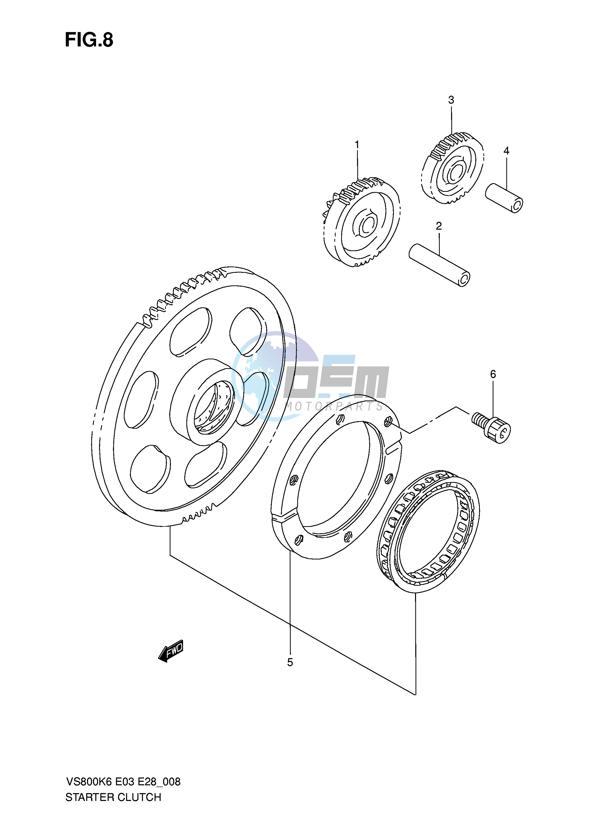 STARTER CLUTCH