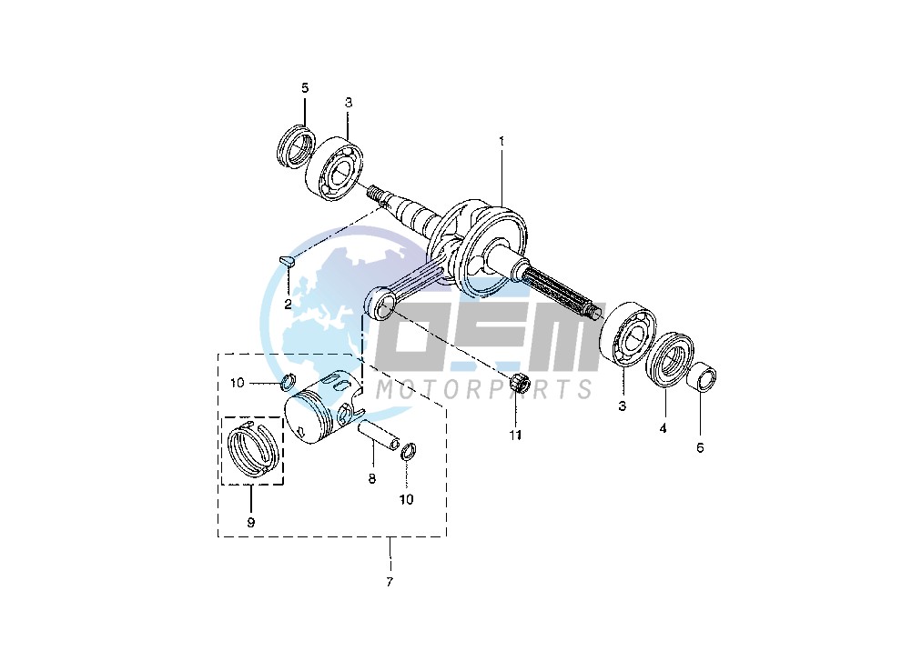 CRANKSHAFT - PISTON