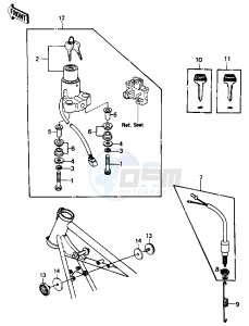 KZ 440 B (B1) drawing IGNITION SWITCH_LOCKS -- 80 B1- -