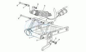 Daytona 1000 Racing Racing drawing Swing arm