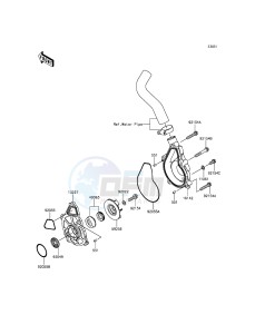 ER-6F EX650EEF XX (EU ME A(FRICA) drawing Water Pump